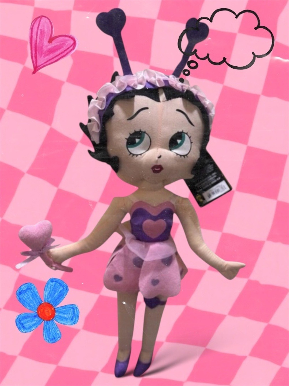 Betty Boop Love Bug Rag Doll